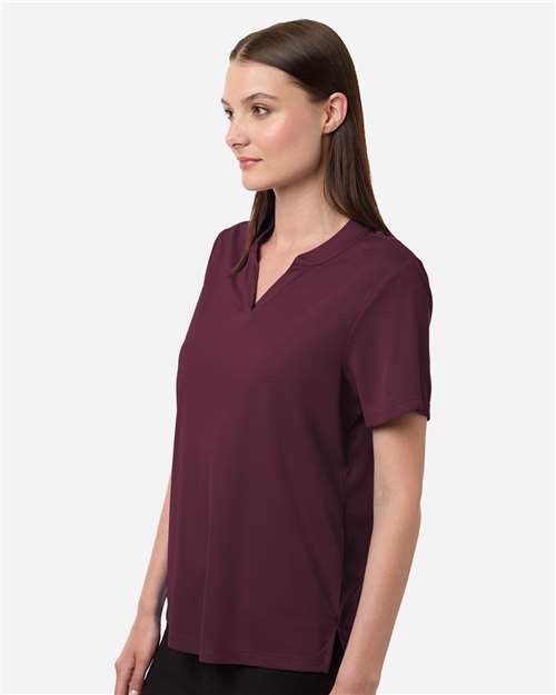 Core365 Women's Nova Performance Pique Polo - CE108W Burgundy