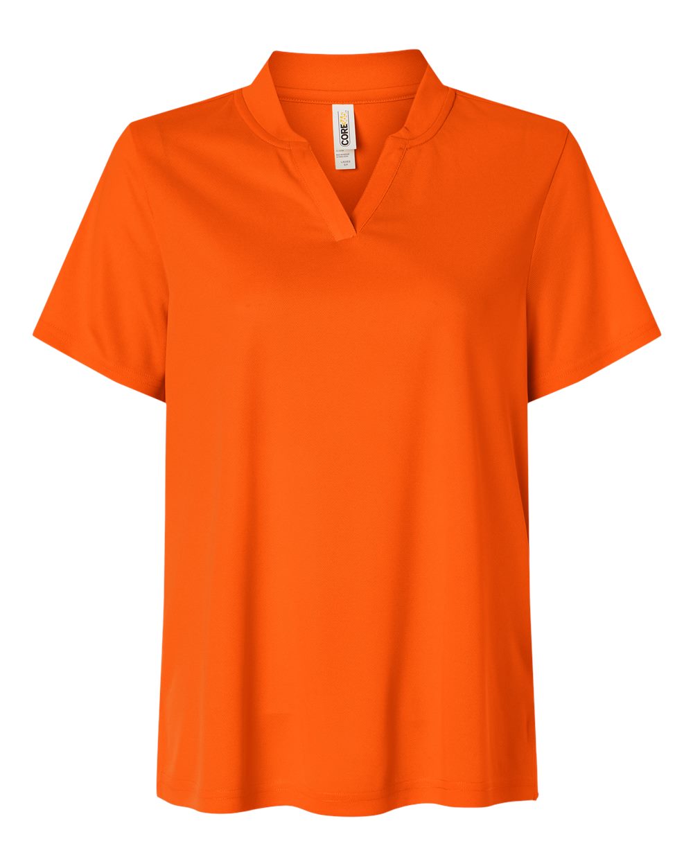 Core365 Women's Nova Performance Pique Polo - CE108W Campus Orange