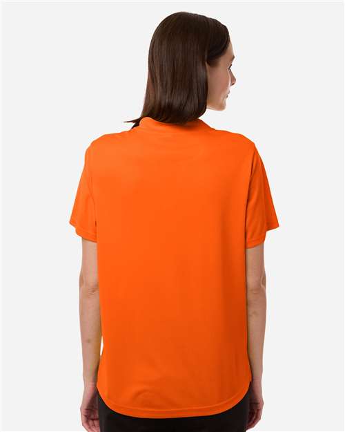 Core365 Women's Nova Performance Pique Polo - CE108W Campus Orange