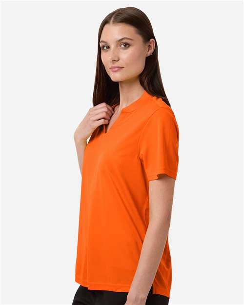 Core365 Women's Nova Performance Pique Polo - CE108W Campus Orange