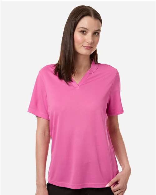 Core365 Women's Nova Performance Pique Polo - CE108W Charity Pink