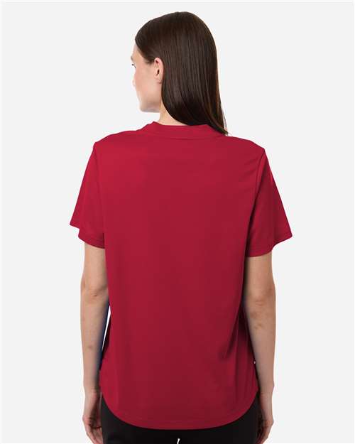 Core365 Women's Nova Performance Pique Polo - CE108W Classic Red