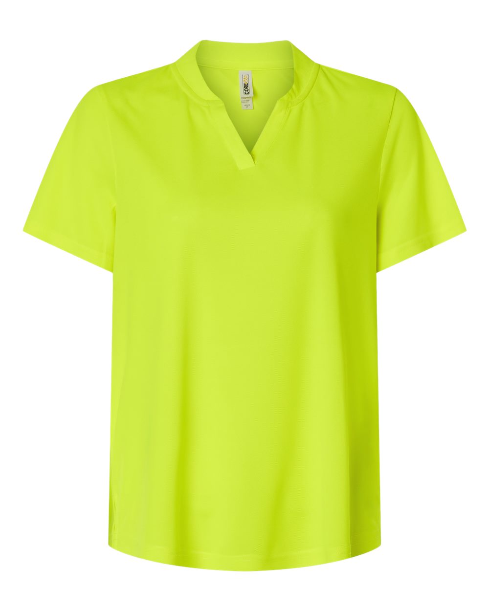 Core365 Women's Nova Performance Pique Polo - CE108W Safety Yellow