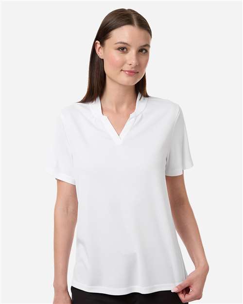 Core365 Women's Nova Performance Pique Polo - CE108W White