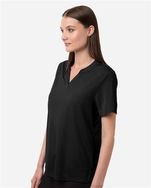 Core365 Women's Nova Performance Pique Polo - CE108W Black