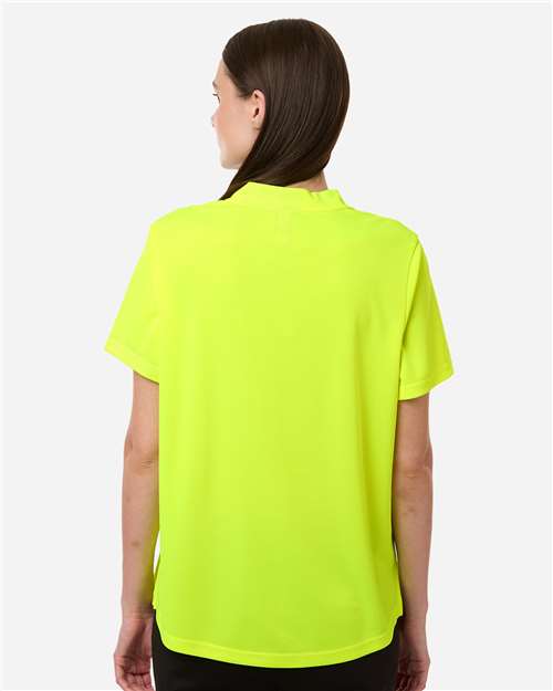 Core365 Women's Nova Performance Pique Polo - CE108W Safety Yellow