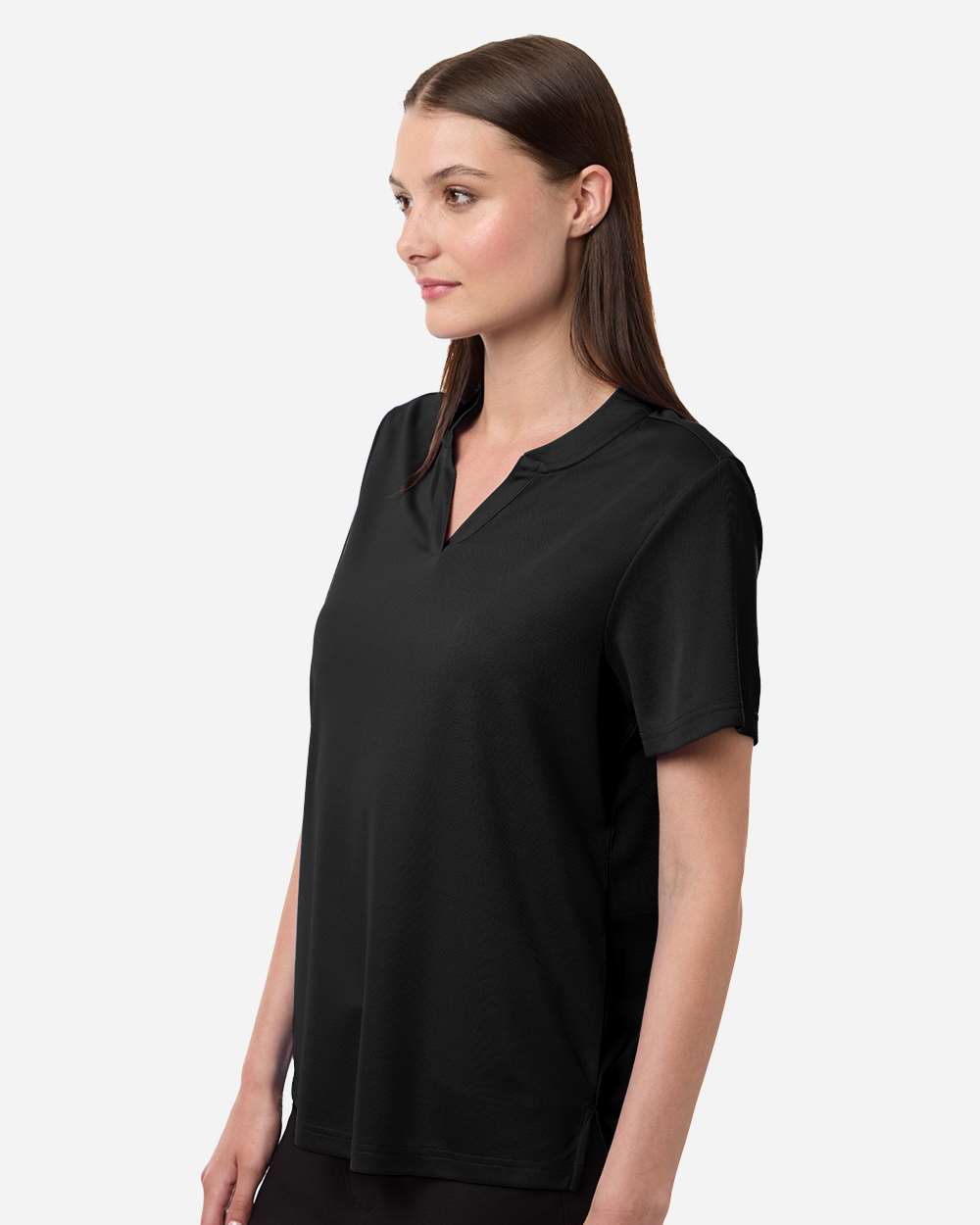 Core365 Women's Nova Performance Pique Polo - CE108W Black