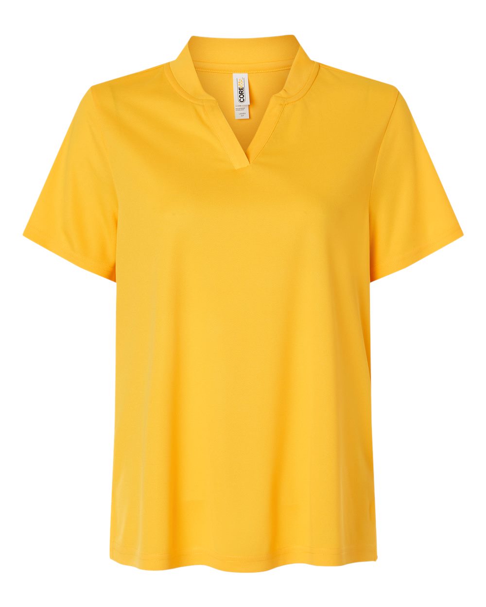 Core365 Women's Nova Performance Pique Polo - CE108W Campus Gold