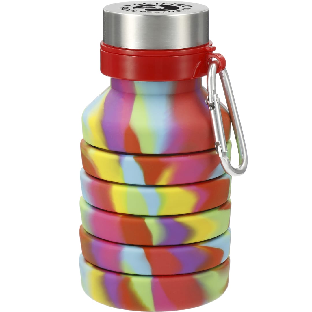 Zigoo Silicone Collapsible Bottle 18oz - Tie Dye - 1628-89 Multi