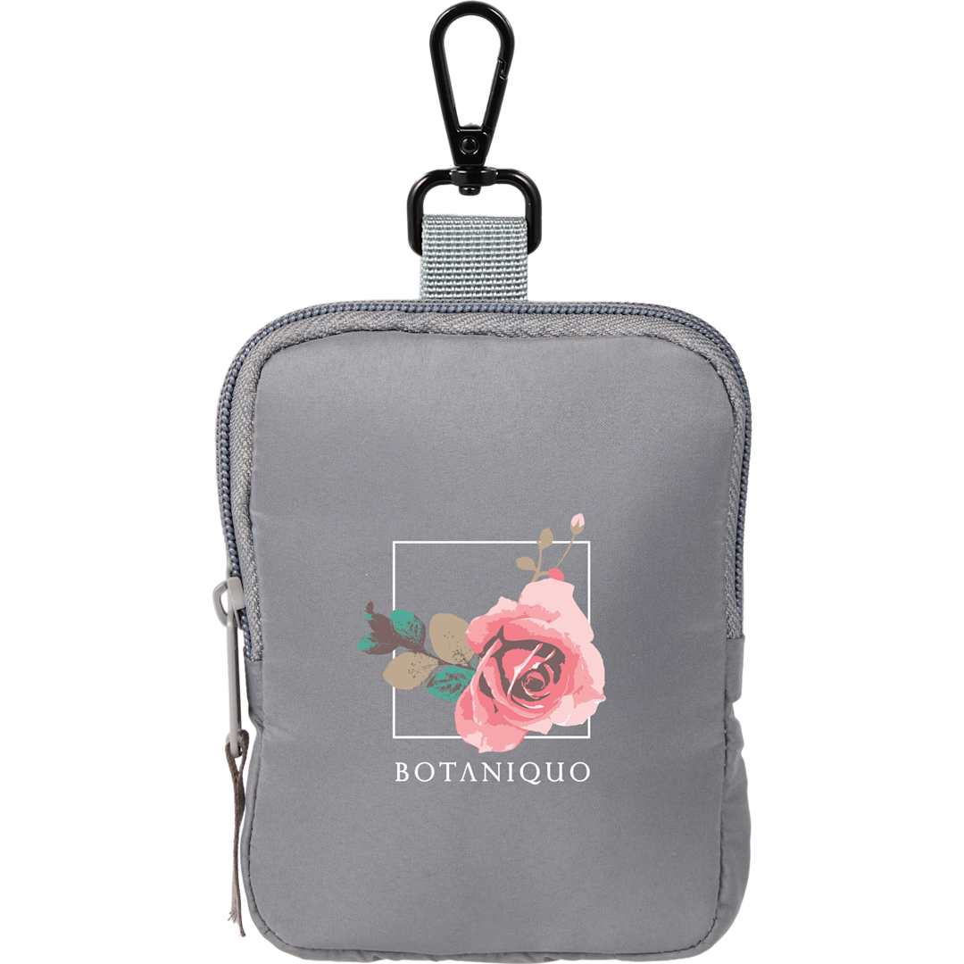 Puffer Recycled Small Pouch - 2301-66 Gray