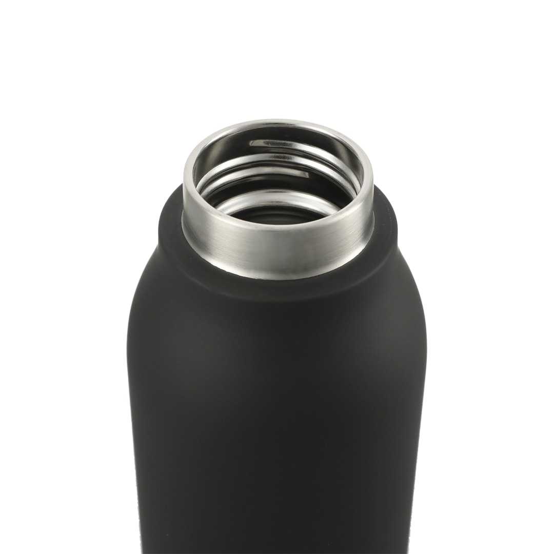 Marka Copper Vac Bottle w/ Metal Loop 20oz - 1628-90 Black