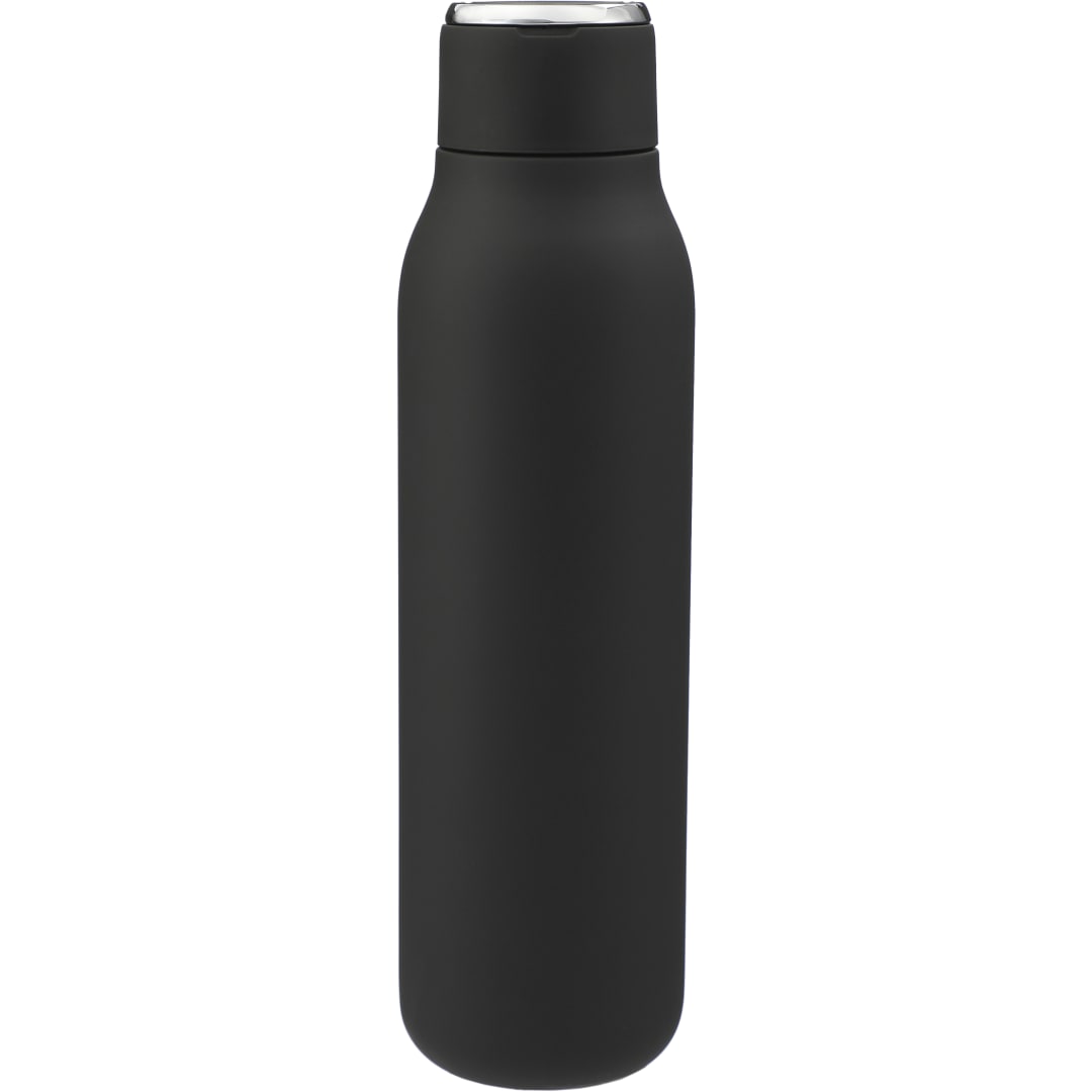 Marka Copper Vac Bottle w/ Metal Loop 20oz - 1628-90 Black