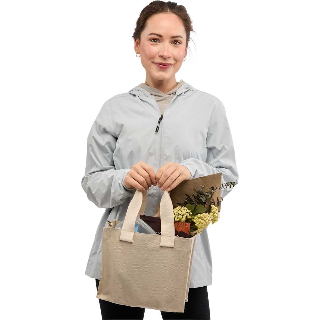London Small Recycled Shopper Tote - 7901-46 Natural