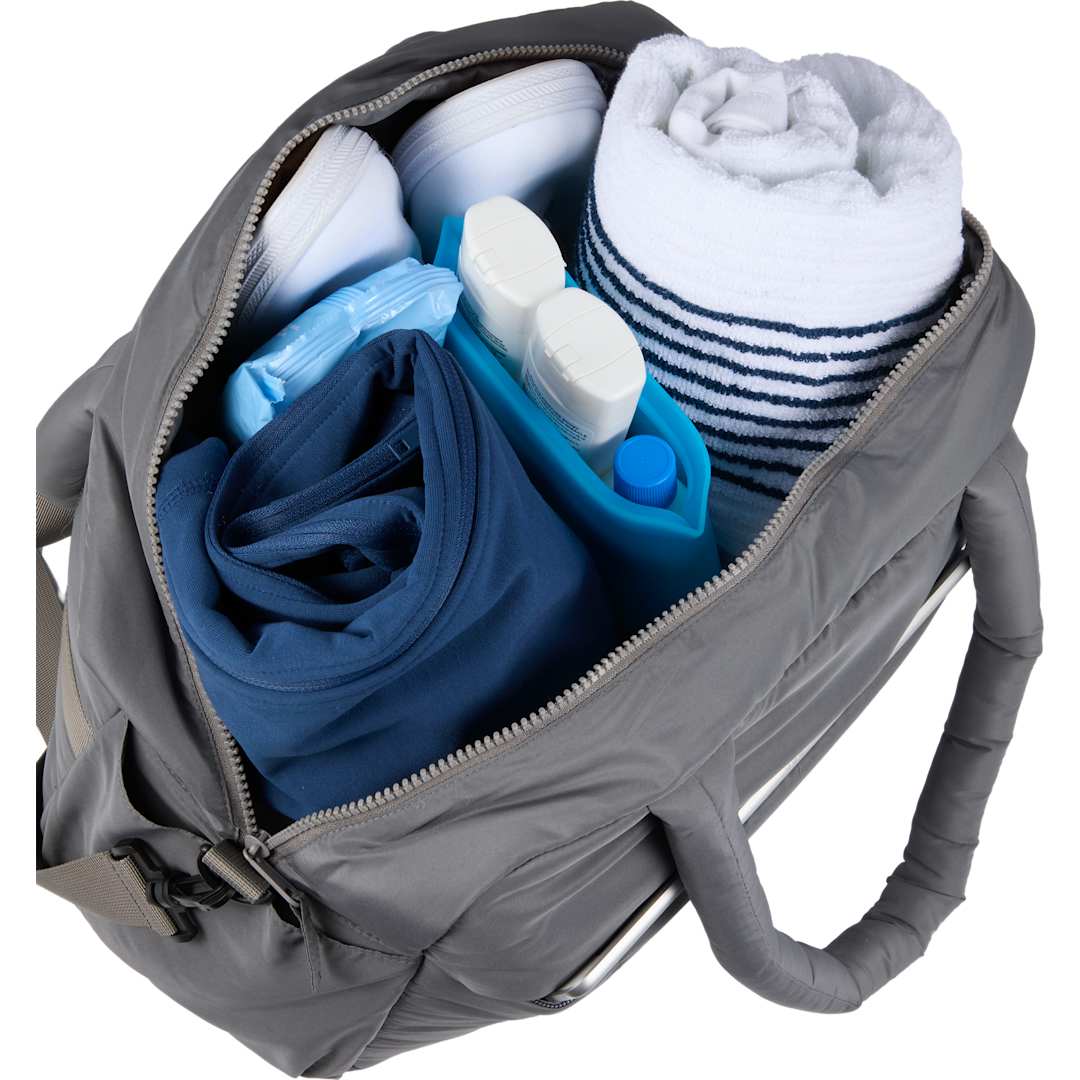 Puffer Recycled Duffle Bag - 9898-18 Gray