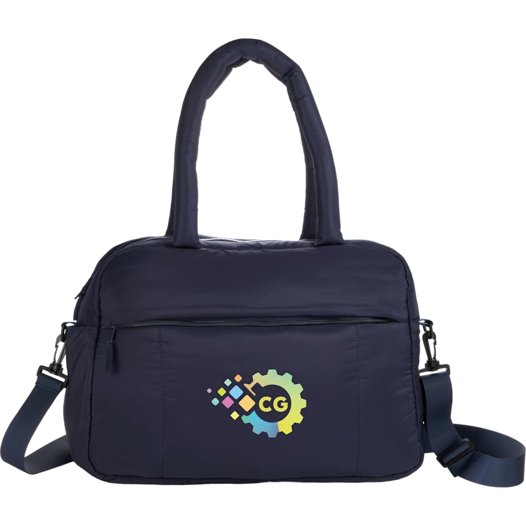 Puffer Recycled Duffle Bag - 9898-18 Blue
