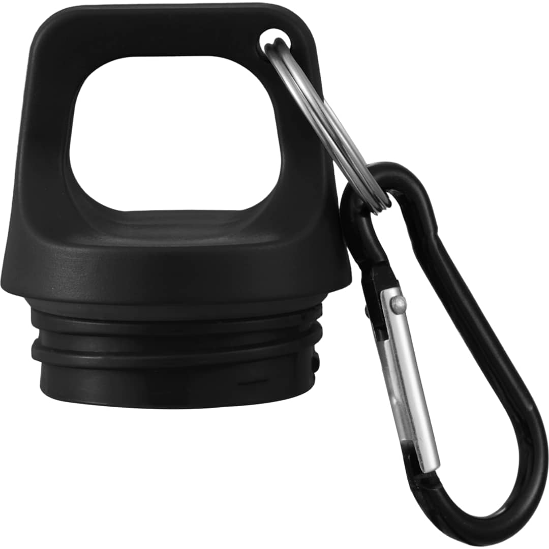 Race 25oz Recycled Bottle with Carabiner - SM-6973 Black