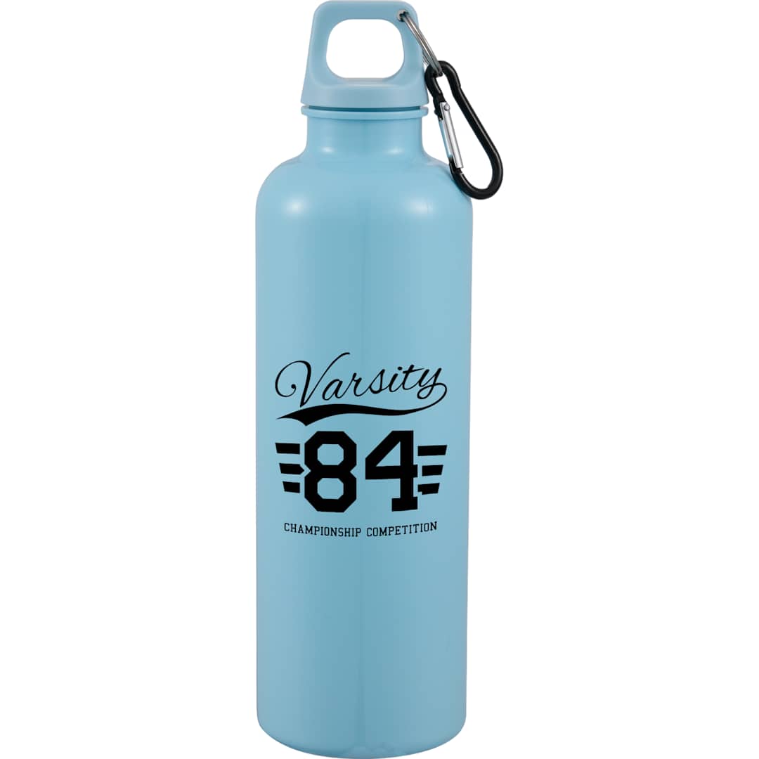 Race 25oz Recycled Bottle with Carabiner - SM-6973 Blue