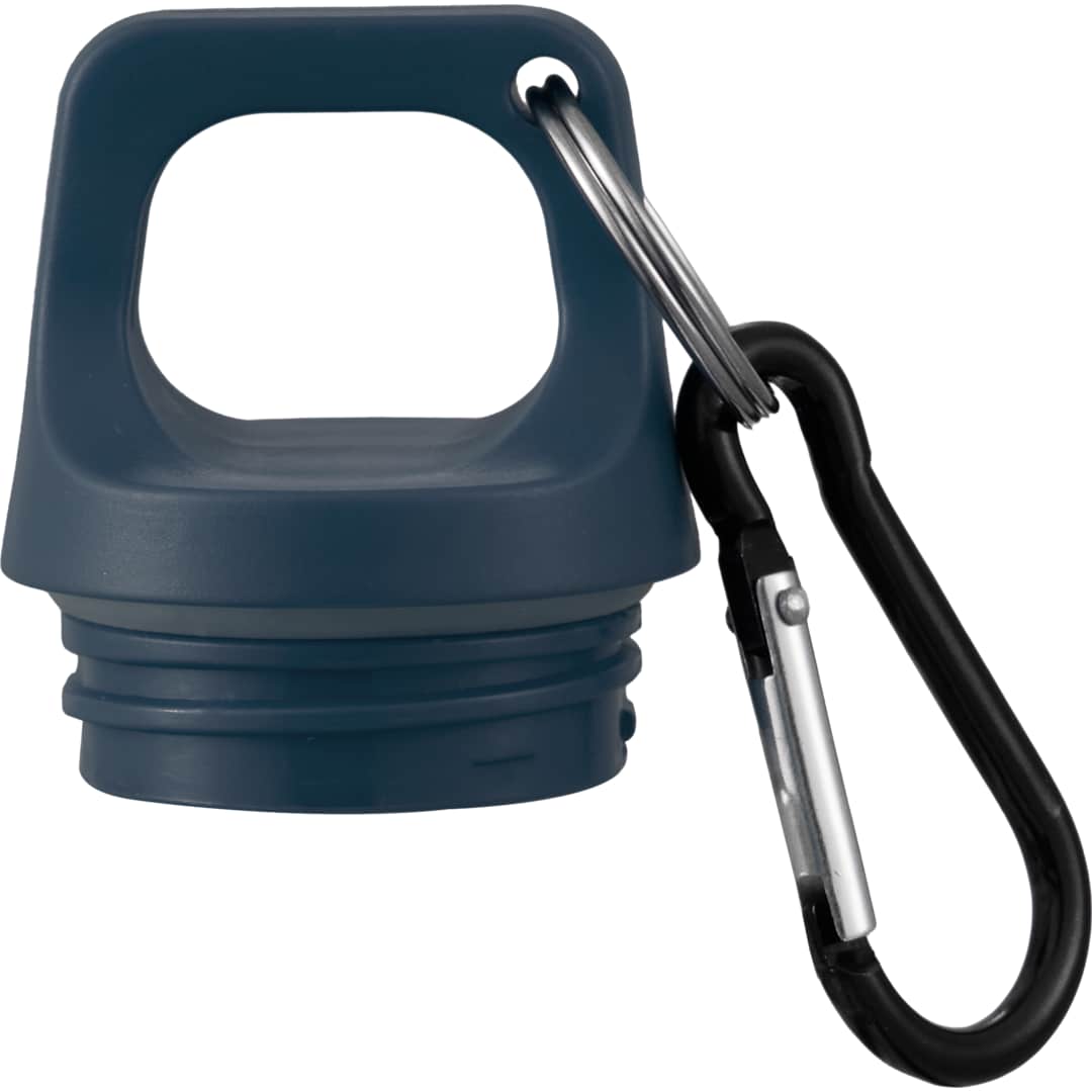 Race 25oz Recycled Bottle with Carabiner - SM-6973 Blue