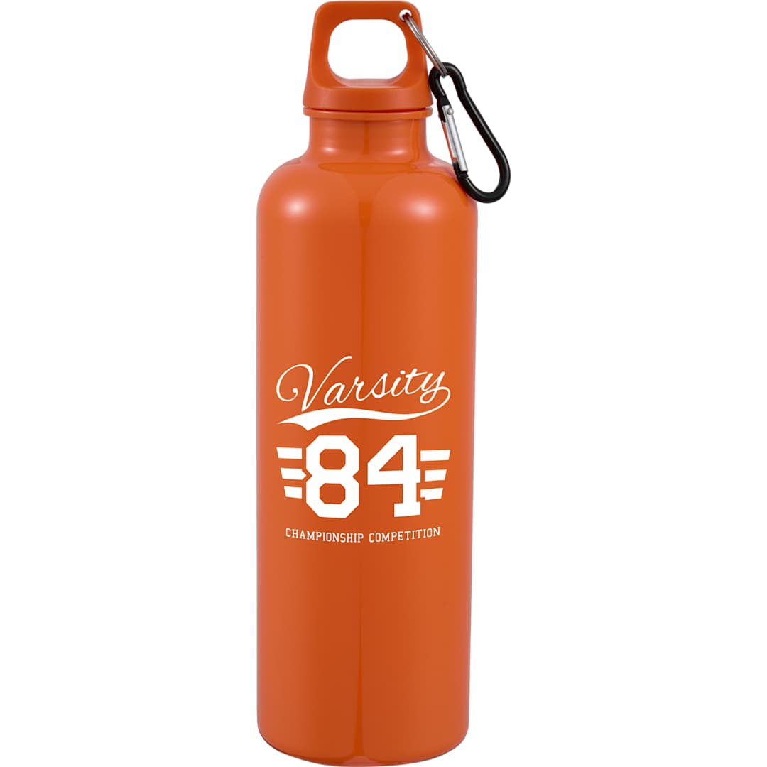 Race 25oz Recycled Bottle with Carabiner - SM-6973 Orange