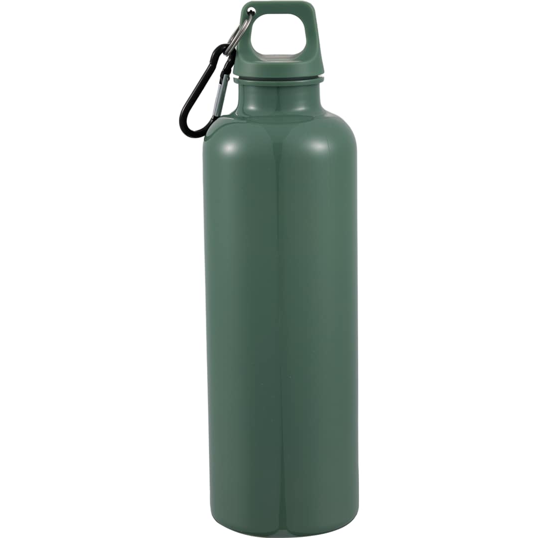 Race 25oz Recycled Bottle with Carabiner - SM-6973 Green