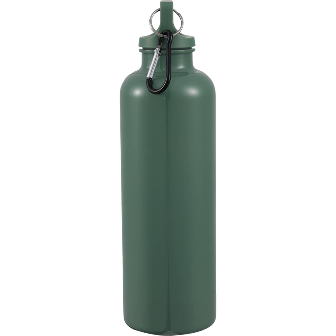 Race 25oz Recycled Bottle with Carabiner - SM-6973 Green