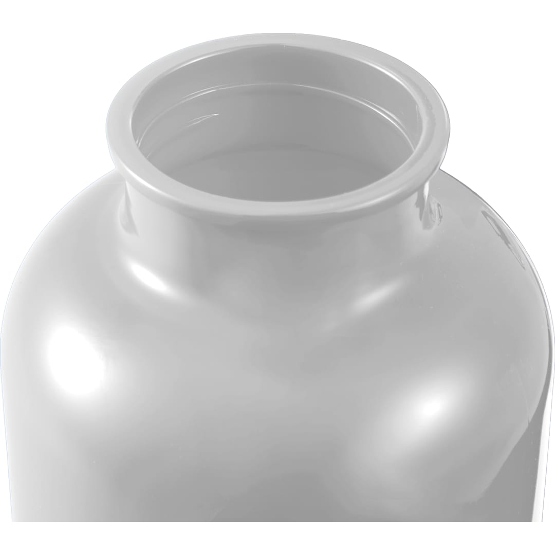 Race 25oz Recycled Bottle with Carabiner - SM-6973 White