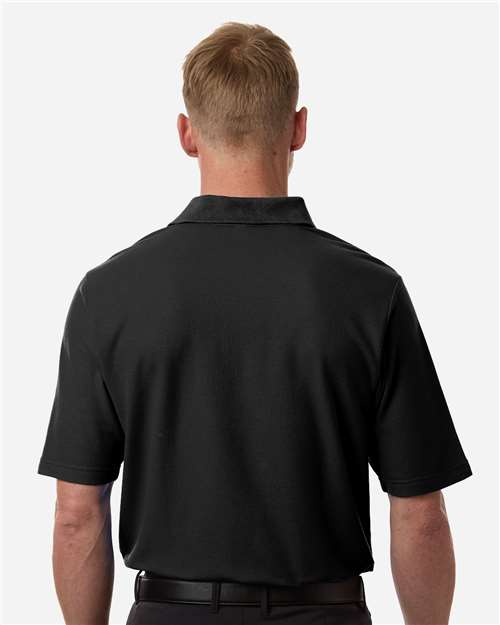 Core365 Men's Resolve CVC Performance Pique Polo - CE106 Black