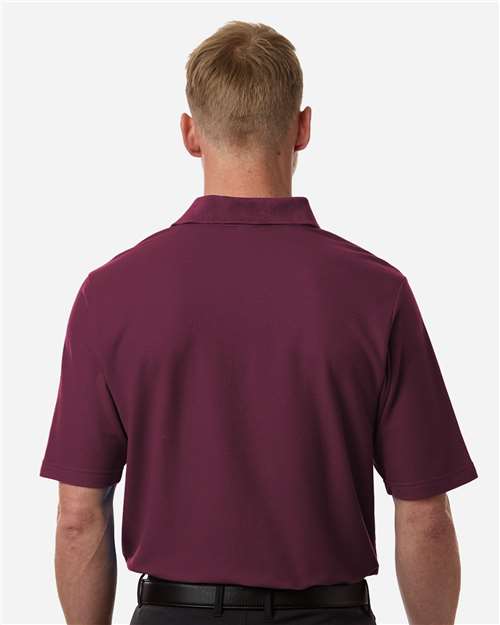 Core365 Men's Resolve CVC Performance Pique Polo - CE106 Burgundy