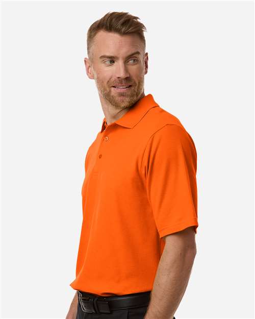 Core365 Men's Resolve CVC Performance Pique Polo - CE106 Campus Orange