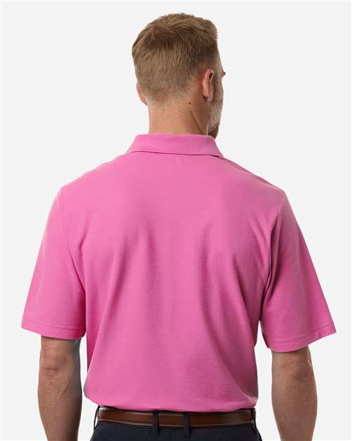 Core365 Men's Resolve CVC Performance Pique Polo - CE106 Charity Pink