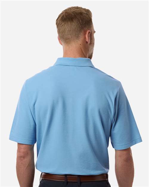Core365 Men's Resolve CVC Performance Pique Polo - CE106 Columbia Blue