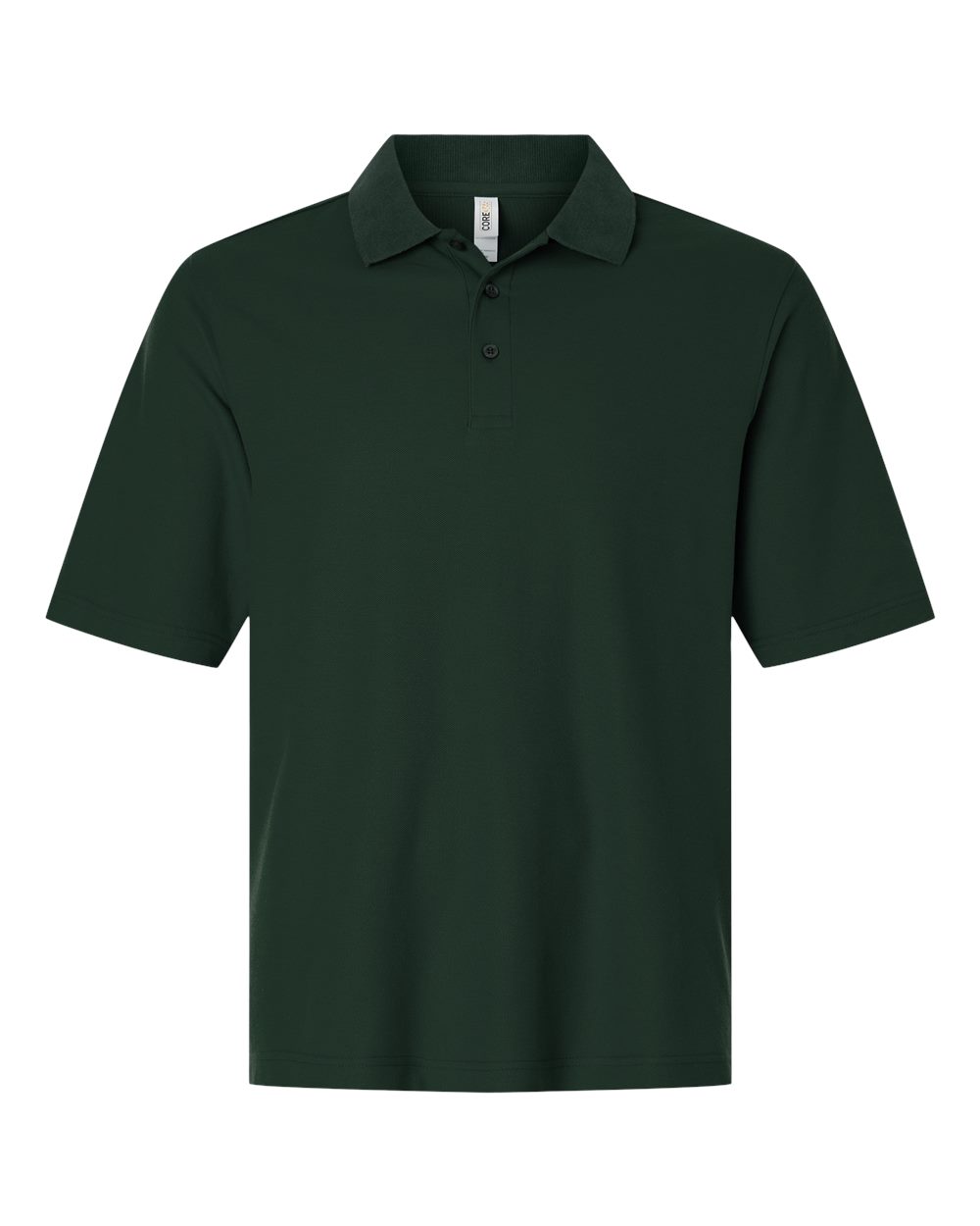 Core365 Men's Resolve CVC Performance Pique Polo - CE106 Forest