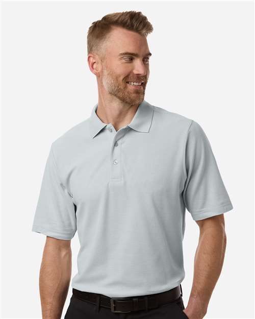 Core365 Men's Resolve CVC Performance Pique Polo - CE106 Platinum