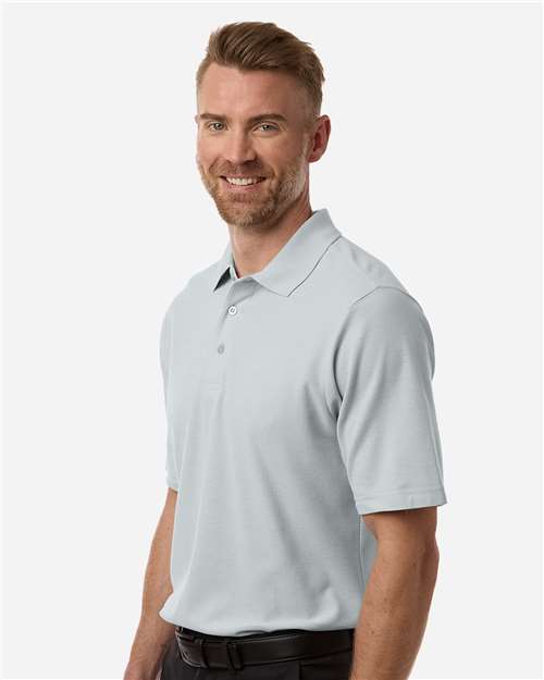 Core365 Men's Resolve CVC Performance Pique Polo - CE106 Platinum