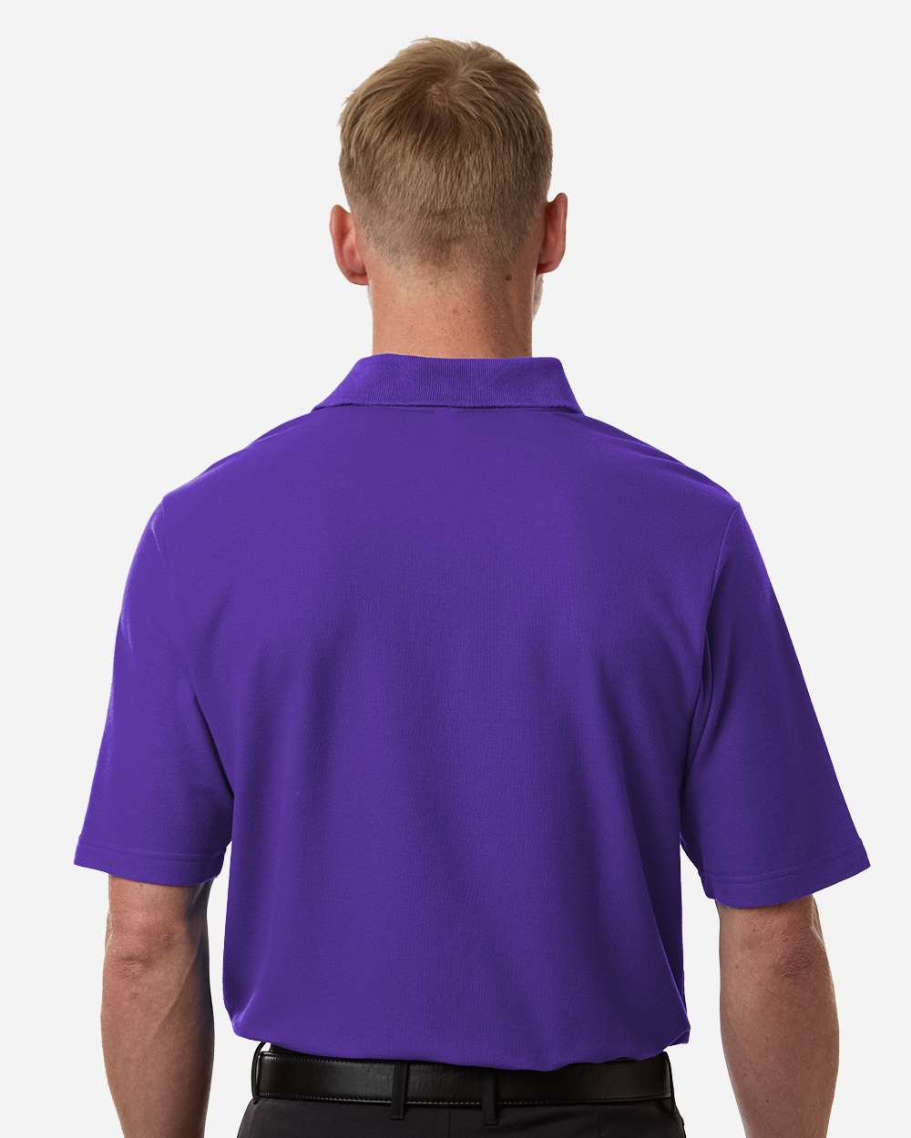 Core365 Men's Resolve CVC Performance Pique Polo - CE106 Campus Purple