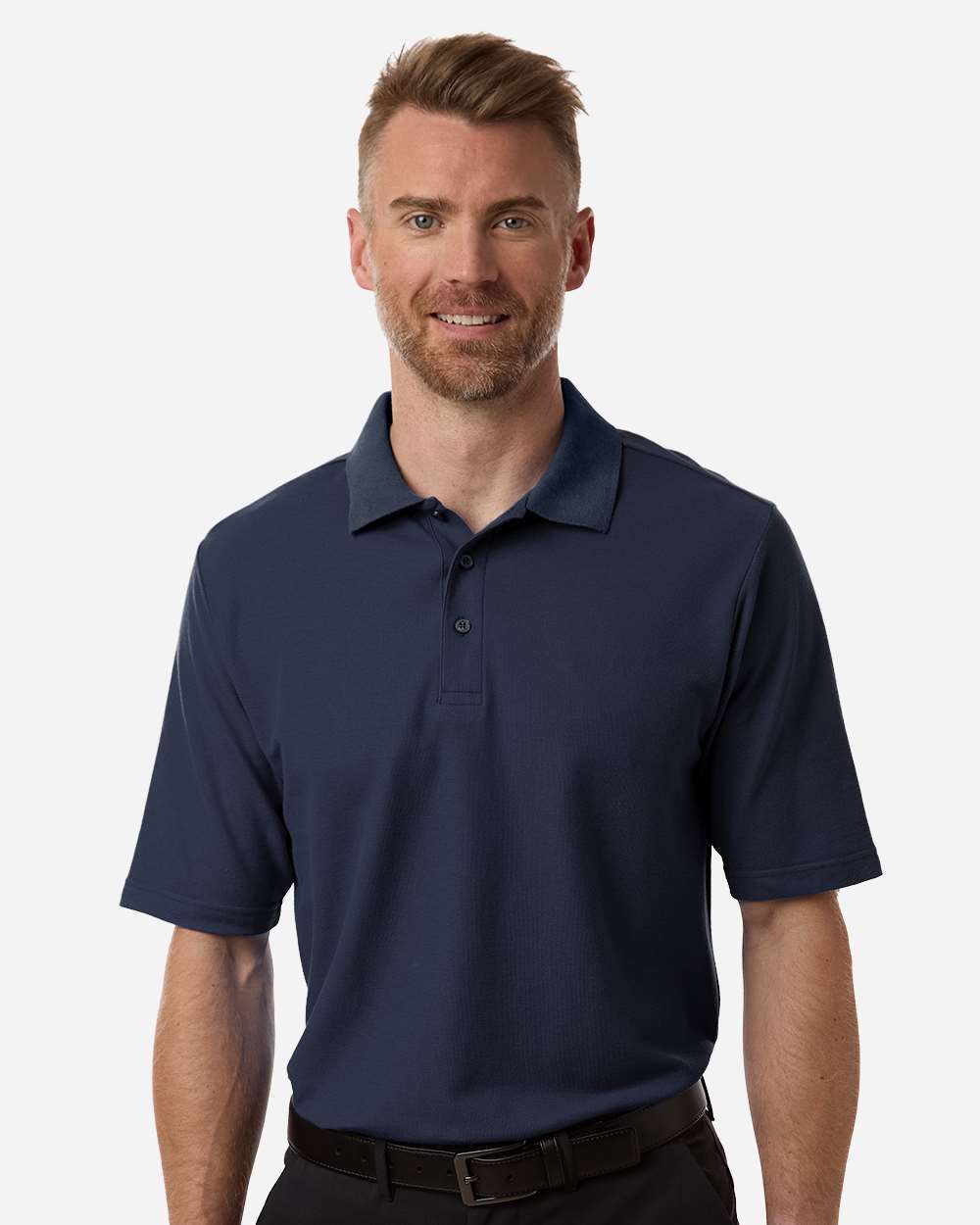 Core365 Men's Resolve CVC Performance Pique Polo - CE106 Classic Navy
