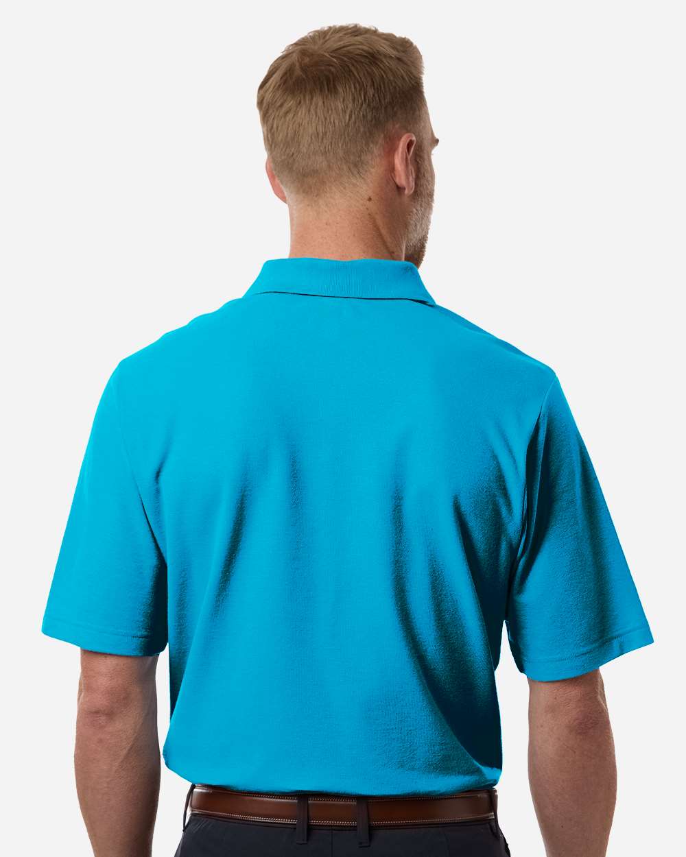 Core365 Men's Resolve CVC Performance Pique Polo - CE106 Electric Blue
