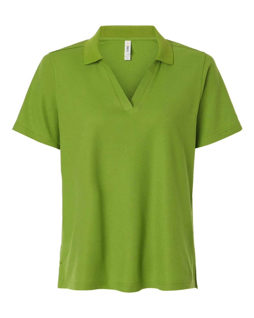 Core365 Women's Resolve CVC Performance Pique Polo - CE106W Acid Green