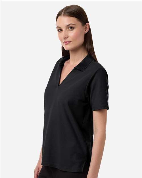 Core365 Women's Resolve CVC Performance Pique Polo - CE106W Black