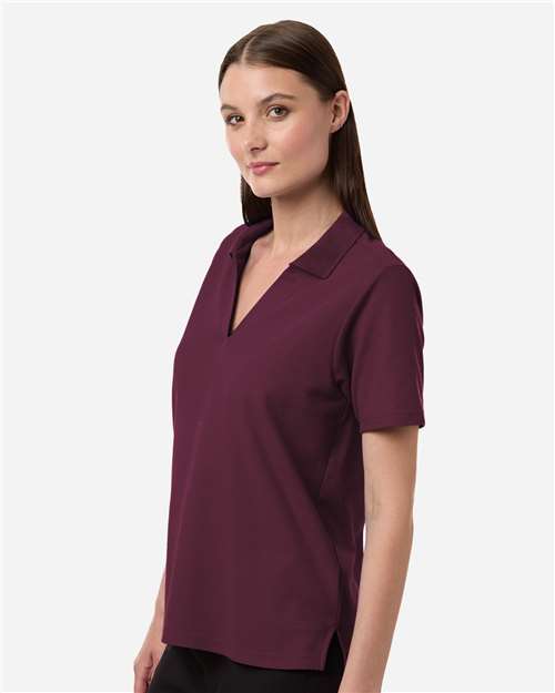 Core365 Women's Resolve CVC Performance Pique Polo - CE106W Burgundy