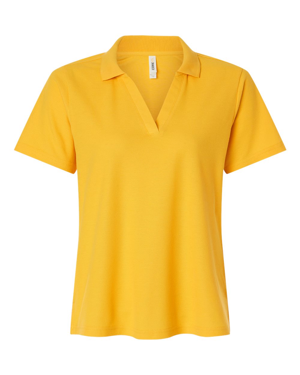Core365 Women's Resolve CVC Performance Pique Polo - CE106W Campus Gold