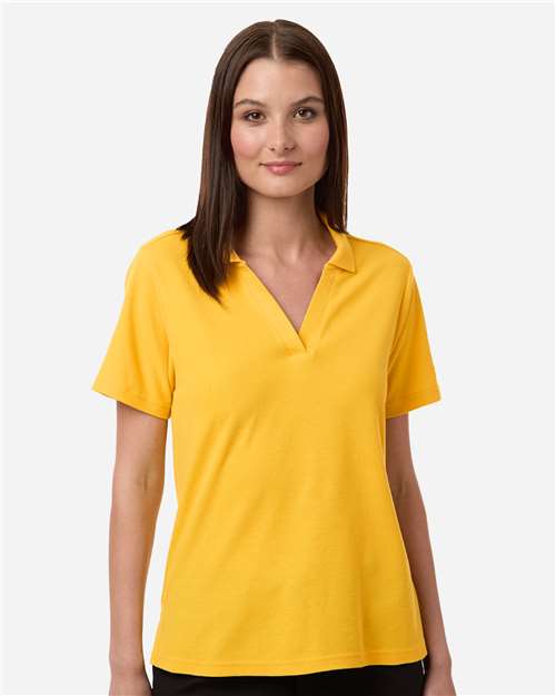 Core365 Women's Resolve CVC Performance Pique Polo - CE106W Campus Gold