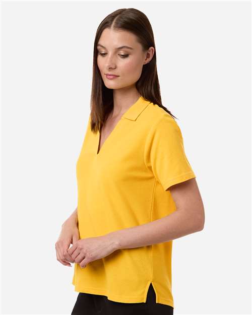 Core365 Women's Resolve CVC Performance Pique Polo - CE106W Campus Gold
