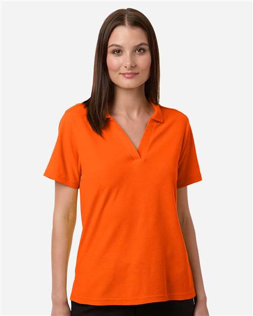Core365 Women's Resolve CVC Performance Pique Polo - CE106W Campus Orange