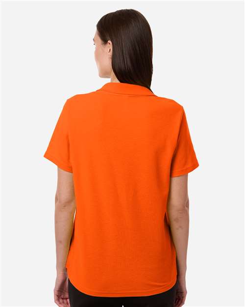 Core365 Women's Resolve CVC Performance Pique Polo - CE106W Campus Orange