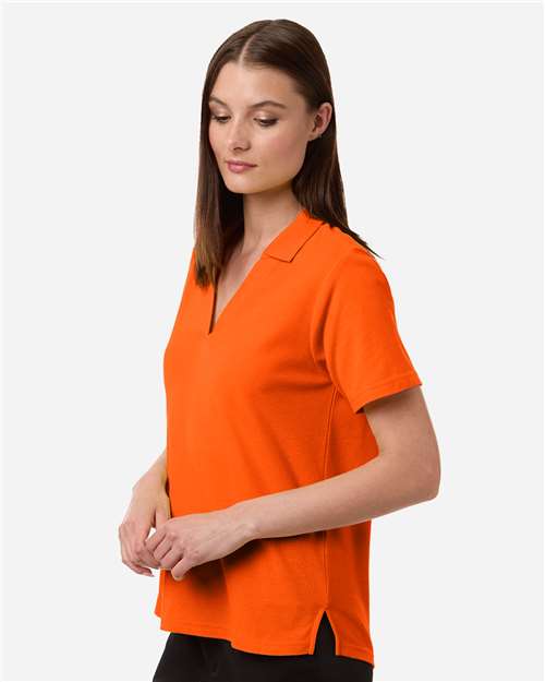 Core365 Women's Resolve CVC Performance Pique Polo - CE106W Campus Orange