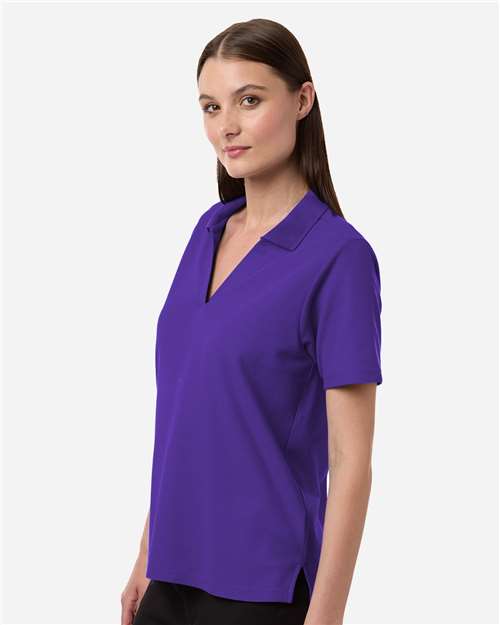 Core365 Women's Resolve CVC Performance Pique Polo - CE106W Campus Purple