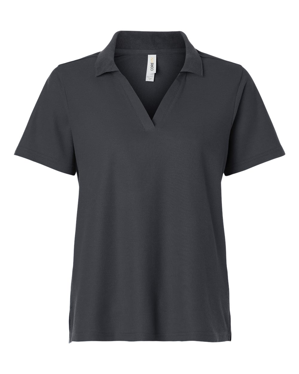 Core365 Women's Resolve CVC Performance Pique Polo - CE106W Carbon