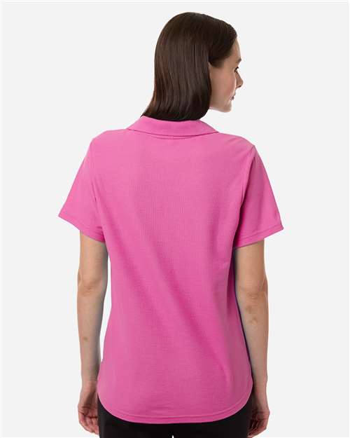 Core365 Women's Resolve CVC Performance Pique Polo - CE106W Charity Pink