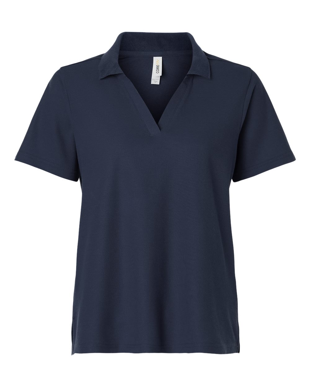 Core365 Women's Resolve CVC Performance Pique Polo - CE106W Classic Navy
